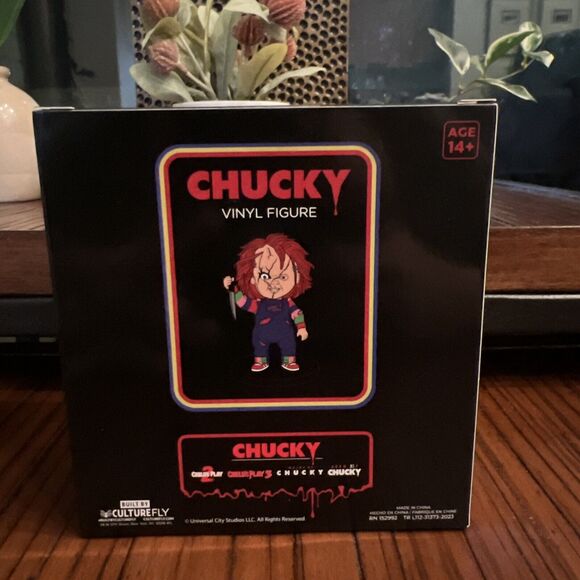 Chucky Doll Vinyl Figure Seed Bride Of Chucky Rare New Halloween Collector - Picture 3 of 4